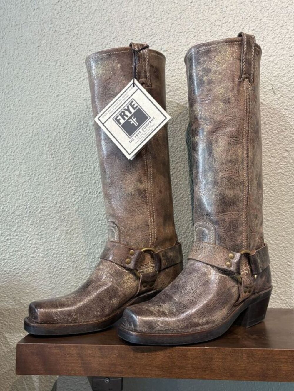 Frye Harness 15R 77324 Choc Vintage Boot - Picture 2 of 4